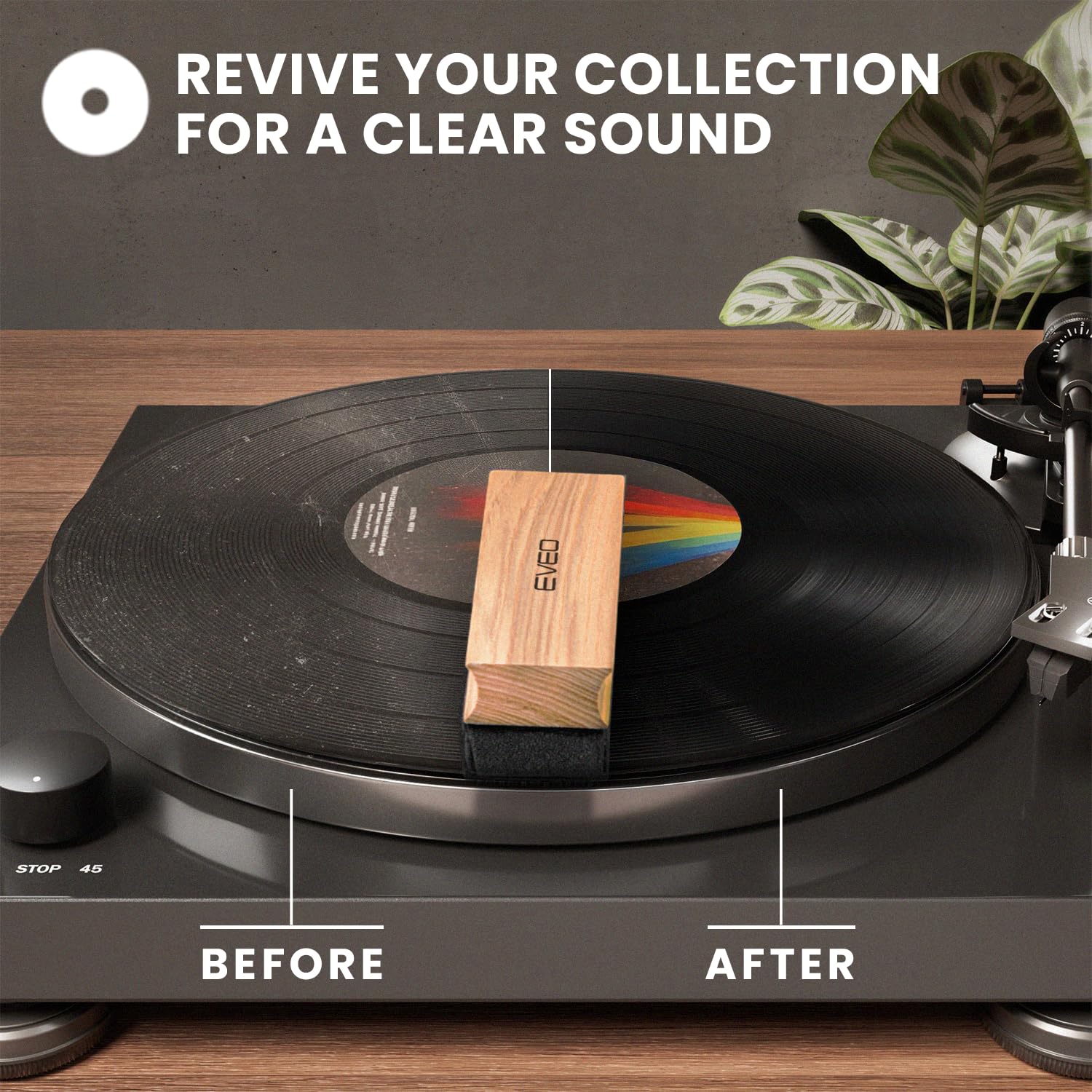 Vinyl Record Cleaning Kit - 4-in-1